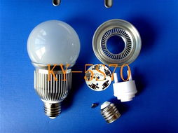 大功率LED球泡灯配件与LED灯具选购指南